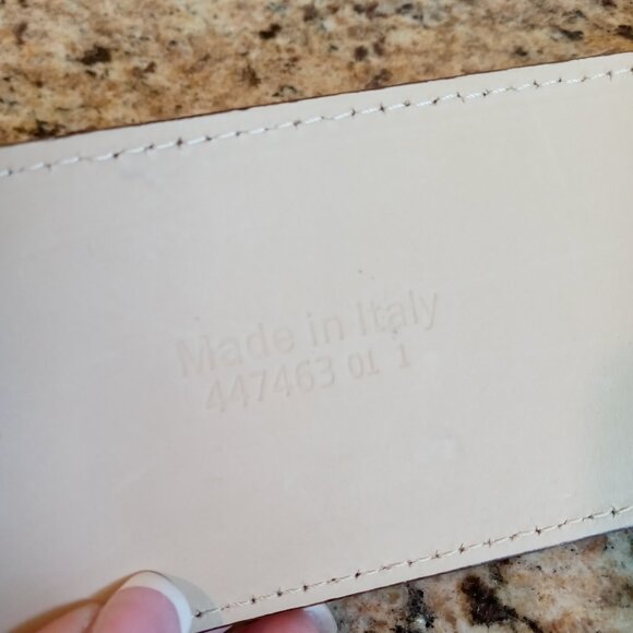 Banana Republic Wide Dark Chocolate Suede Leather Belt - Made in Italy - Picture 6 of 16